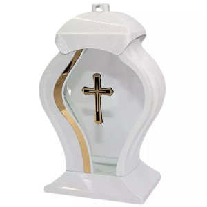 Lampion Faraon Nowy Biało/złoty Ll22