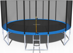 Trampolina Ogrodowa 490cm Z Siatką Drabinka Funfit