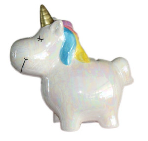 Skarbonka Ceramiczna Jednorożec Unicorn Prezent