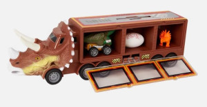 Dinozaur Transporter Dinozaurów Auto Ciężarówka