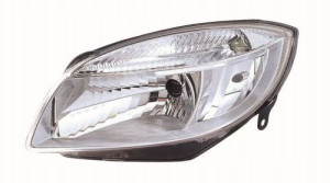 Depo Reflektor Lampa Le Skoda Fabia Ii 5j 542 545