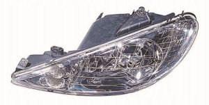 Depo Reflektor Lampa Le Peugeot 206 Cc 2a/c 2d