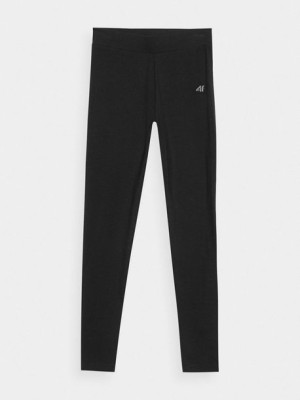 Legginsy damskie 4F czarne - 4FSS23TTIGF063-20S