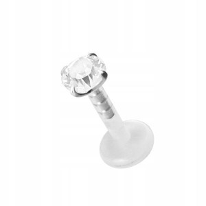 BIOPLAST labret 1,2x10 CZ 4mm na wcisk m14