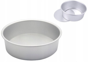 Forma Blacha Aluminiowa Do Ciasta Tortu 29cm H-8,5