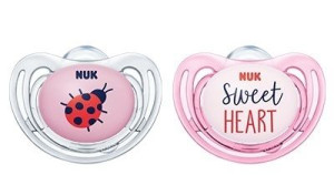NUK 736208 Smoczek 2 FREESTYLE 2szt silikon 6-18m*