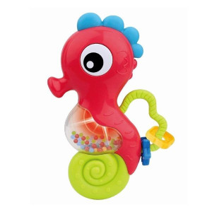 BABY MIX 36971 Grzechotka muzyczna Konik morski czerwony KP-0697