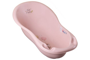 TEGA FF-005-107 Wanna dziecięca 102 cm LUX LEŚNA OPOWIEŚĆ j.różowy