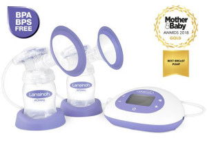 LANSINOH Laktator elektryczny na dwie piersi Electric Breast Pump