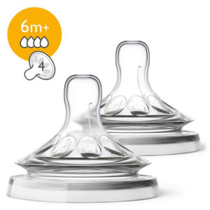 AVENT SCF044/27 Smoczek do karmienia NATURAL 6+