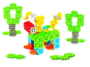 MARIOINEX 902134 Klocki waffle mini 140 szt.