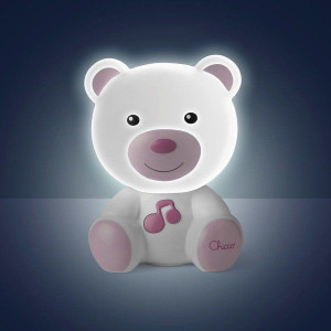 CHICCO 00009830100000 Lampka nocna różowa