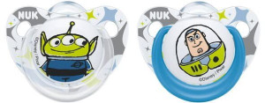NUK 730411 Smoczek uspokajający silikonowy 0-6 TRENDLINE TOY STORY 2szt