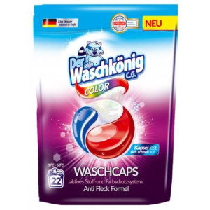 Waschkonig Color Caps 22p 396g