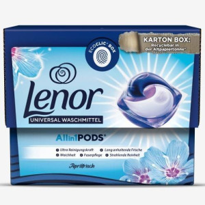 Lenor All in 1 Pods Universal Kartonik 10p 238g
