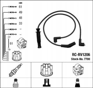 Ngk Komplet W/n 7708
