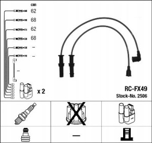Ngk Komplet W/n 2506