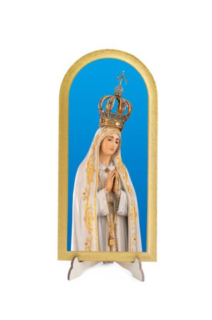 Obraz półokrągły (M) - Matka Boża Fatimska