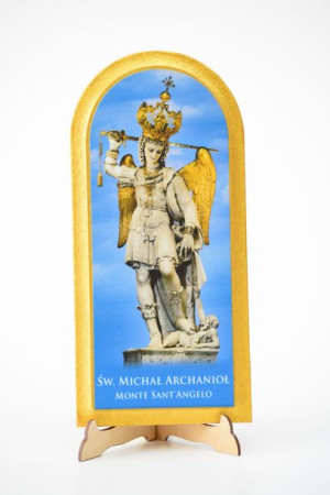Obraz półokrągły (M) - Święty Michał Archanioł