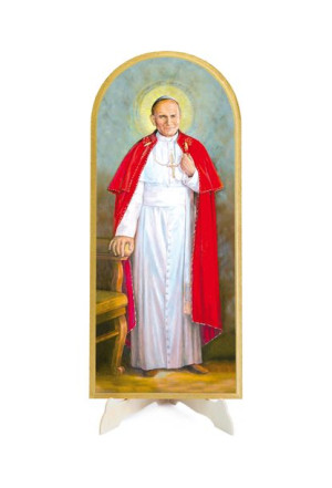 Obraz półokrągły (Ś) - Święty Jan Paweł II