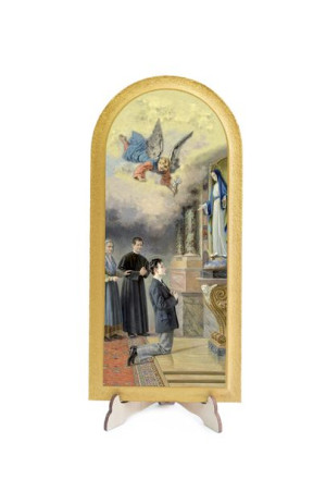 Obraz półokrągły (Ś) - Święty Dominik Savio