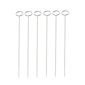 Szpikulec do szaszłyków ze stali nierdzewnej, 25 cm, zestaw 6 szt. - Tescom