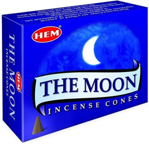 Kadzidełka Stożkowe HEM - The Moon (Księżyc) 10 sztuk