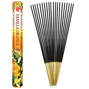 Kadzidełka HEM Vanilla Orange (Wanilia z Pomarańczą) 20 sztuk