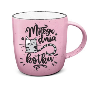 Kubek ceramiczny - Miłego dnia kotku