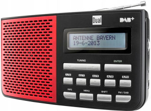 Radio Cyfrowe Dual Dab 4.1 Dab+ Sieciowo Bateryjne