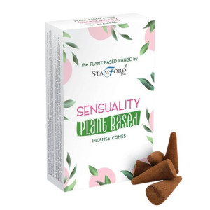 Kadzidełka Stożkowe Roślinne Stamford - Sensuality (Sensualność) 15 sztuk