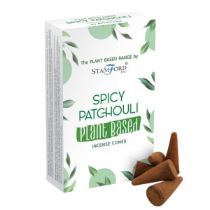 Kadzidełka Stożkowe Roślinne Stamford - Spicy Patchouli (Paczula) 15 sztuk