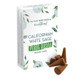 Kadzidełka Stożkowe Roślinne Stamford - Californian White Sage 15 sztuk