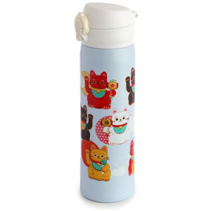 Butelka termoizolacyjna - Kot Szczęścia Maneki Neko
