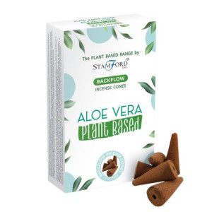 Kadzidełka Roślinne Backflow Stamford - Aloe Vera 12 sztuk