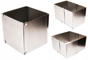 Opaska Obręcz Forma Kwadratowa Regulowana H-15 Cm