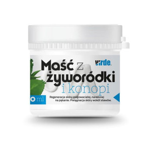Maść z żyworódki pierzastej i konopi SUCHA SKÓRA