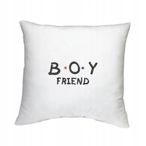 Poszewka na poduszke HAFT Friends Boy UPOMINEK