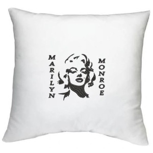 Poszewka biała 40x40 Marilyn Monroe Gwiazda