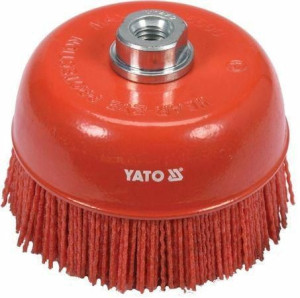 Yato Szczotka Doczołowa 125mm M14 Nylon Red