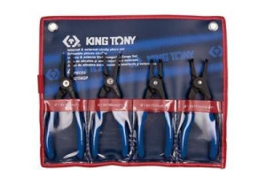 King Tony Szczypce Segera Komplet 4 Elem. Etui