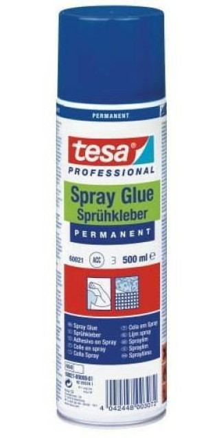 Tesa Klej W Sprayu Uniwersalny 500ml Bezbarwny