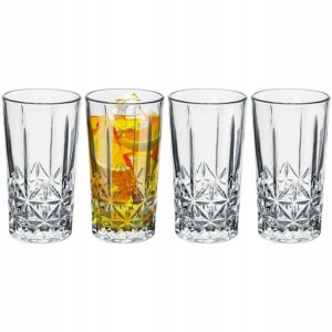 Szklanka do napojów lemoniady drinków 260ml X4