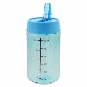 Kubek Bidon Butelka Ze Słomką Rurką 330ml