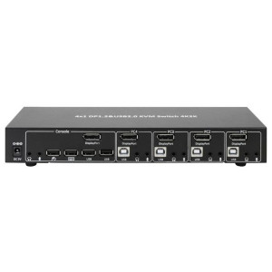 Techly Przełącznik Kvm Displayport/usb 4x1 4k*30hz