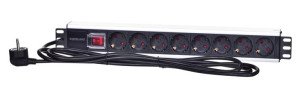 Intellinet Listwa Zasilająca 1.5u X8 19 Int 207157