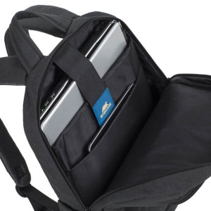 Rivacase Plecak Na Laptop 15,6" Alpendorf Czarny, Z Materiału Wodoodpornego