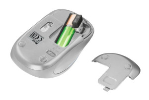 Mysz Trust Yvi FX 22335 (optyczna; 1600 DPI; kolor biały)