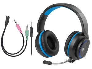 Tracer Słuchawki Przewodowe Gamezone Dragon Blue Led Traslu46621