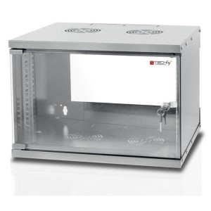 Techly Szafka Wisząca Eco 19 6u/450mm Zmontowana Szara 022229